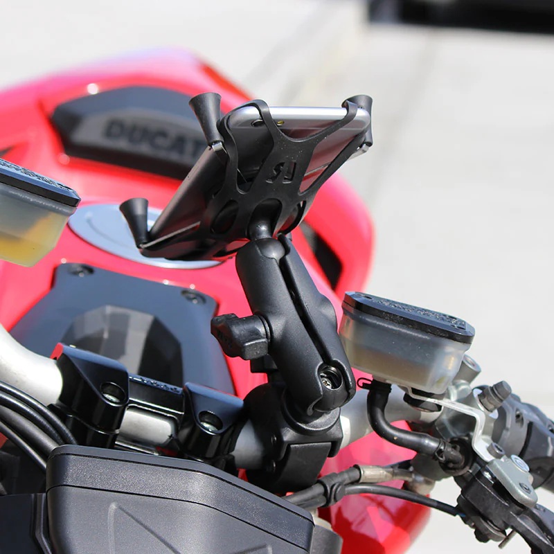 0 Ram Mounts X-Grip Smartphone Halterung Tough-Claw für Fahrrad Auto und Outdoor