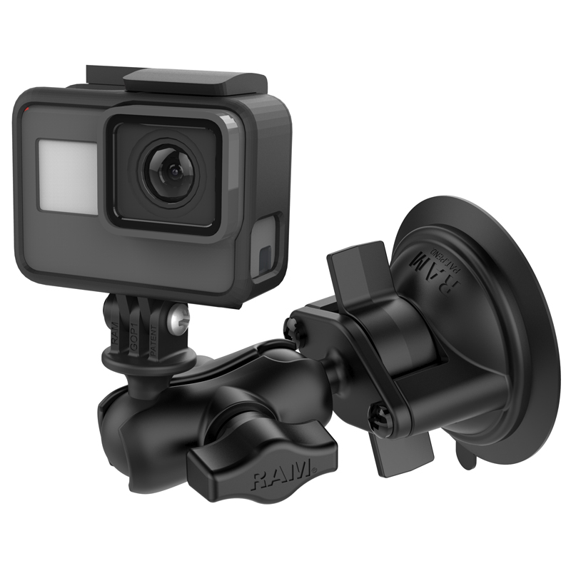 RAM-B-166-A-GOP1U Twist-Lock mit GoPro Hero Adapter 1