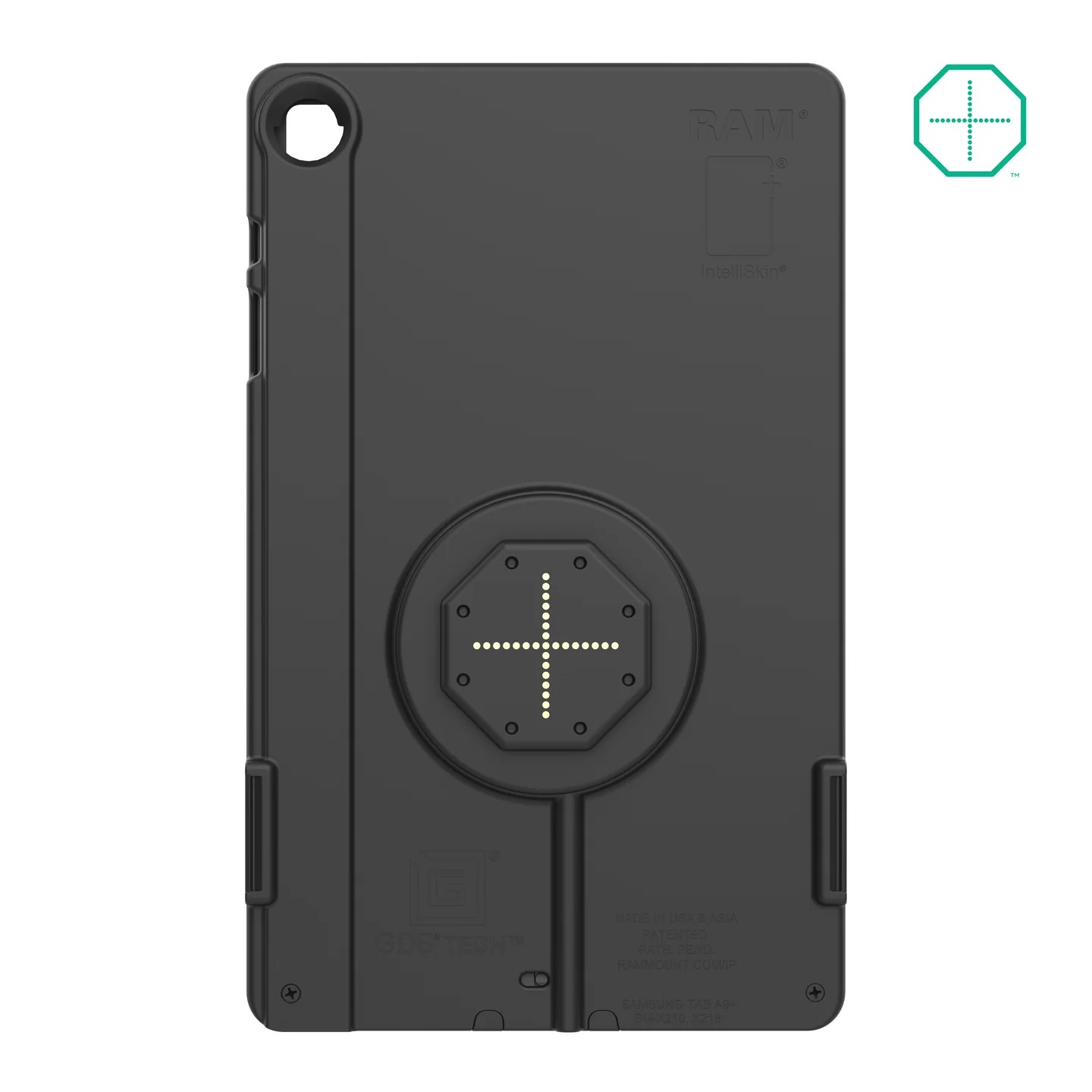 RAM-GDS-SKIN-SAM88-TCB GDS IntelliSkin® Thin-Case™ für Samsung Galaxy Tab A9+ (rückseitige Pogo Pads) 2