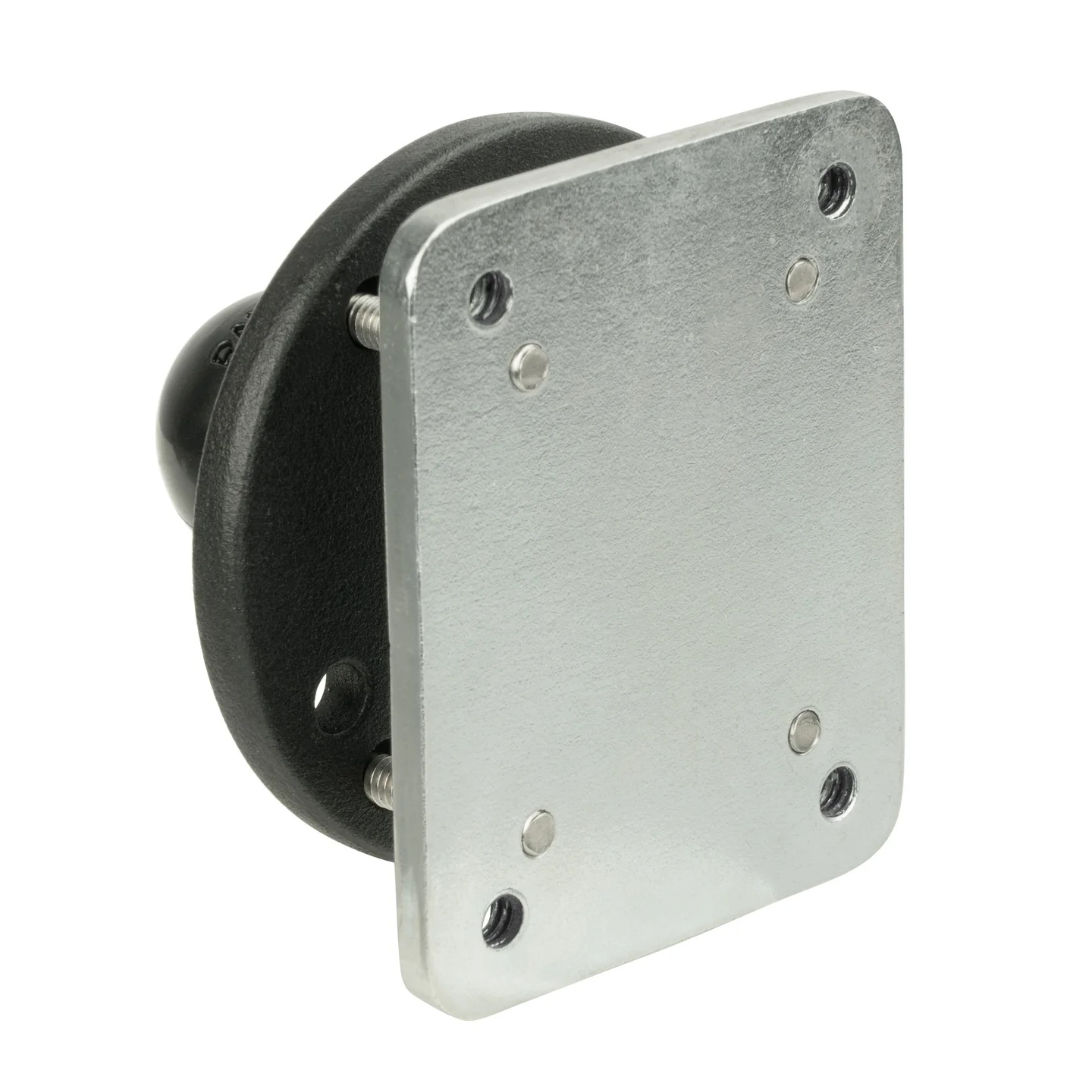 RAM-B-101U-225B2 Halterset mit Edelstahlplatte - 2x Round Base, medium Arm 5