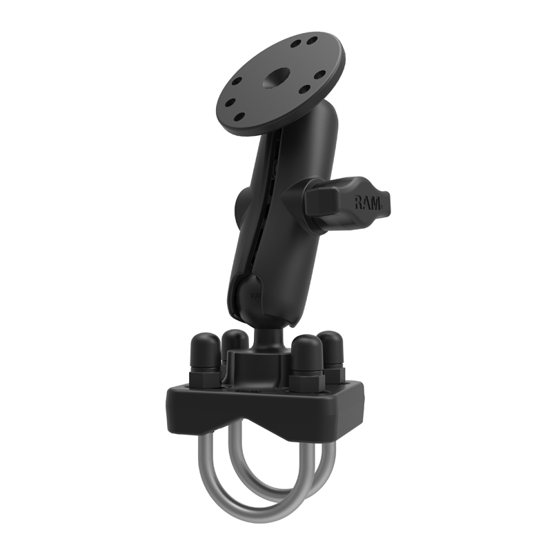 RAM-B-101-235U Lenkerhalterset mit Doppelbügelschelle 1"-1.25" mit Round Base 1 RAM-B-101-235U Lenkerhalterset mit Doppelbügelschelle 1"-1.25" mit Round Base 1