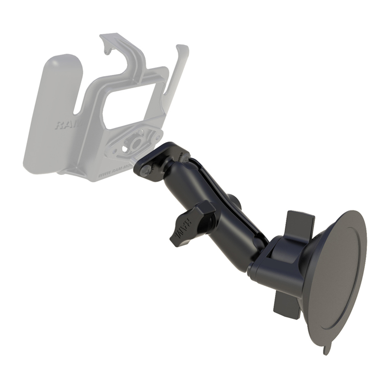 RAM-B-166U Twist-Lock Saugnapfhalterset mit Diamond Base 3