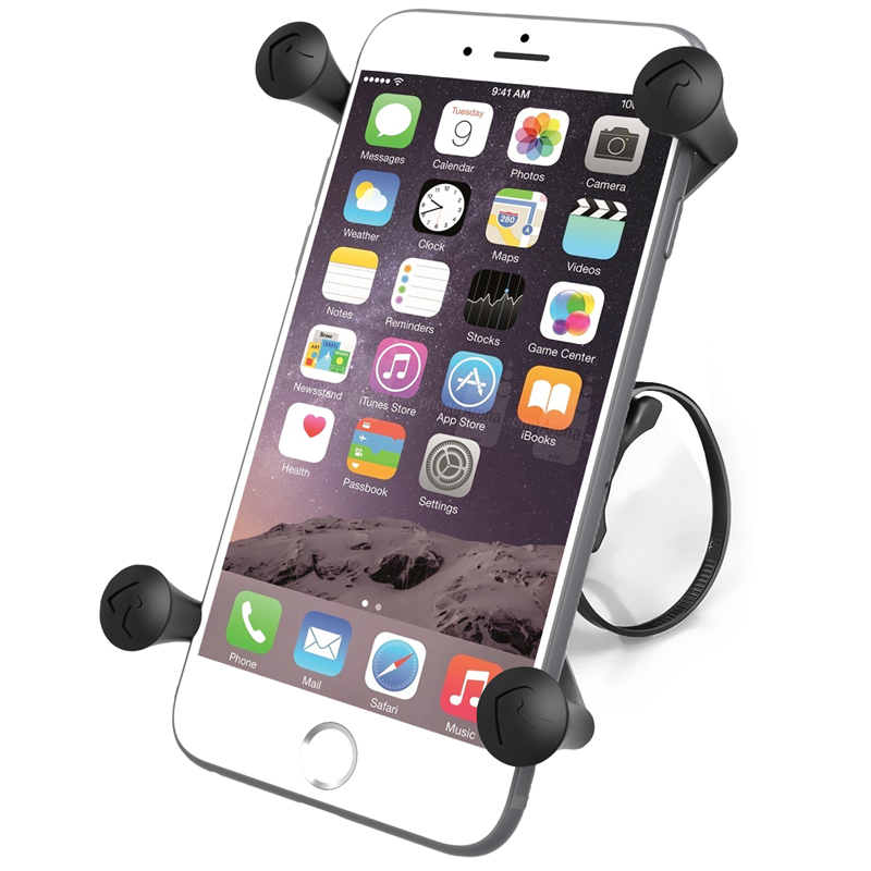 RAP-274-1-UN10 X-Grip Universalhalterung für große Smartphones mit EZ-On/Off Lenkerbasis 3