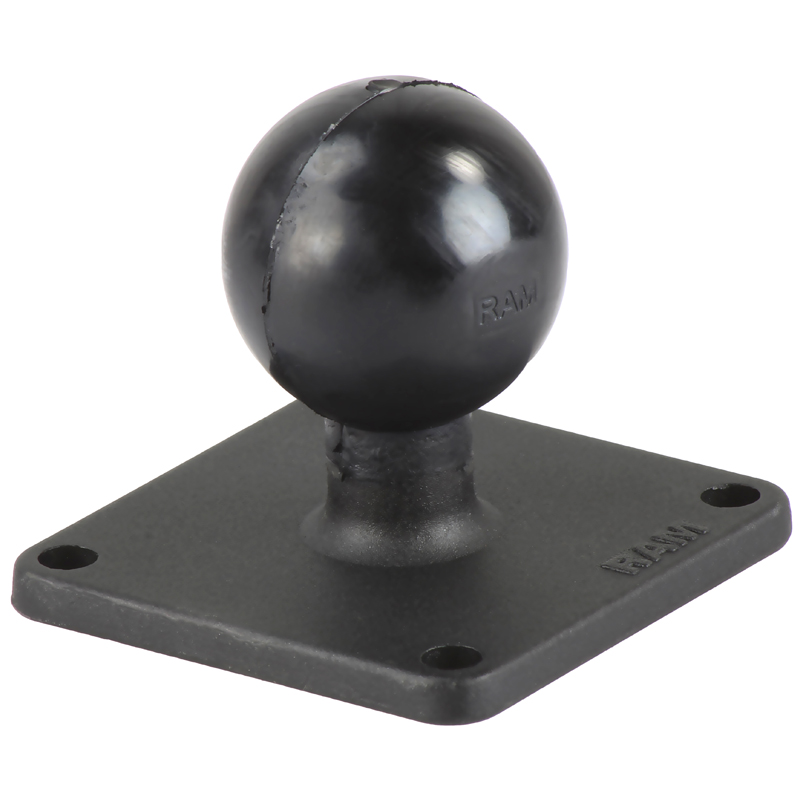 RAM-202U-2525 Square Base mit 2,5" x 2,5" Vierlochmuster 1