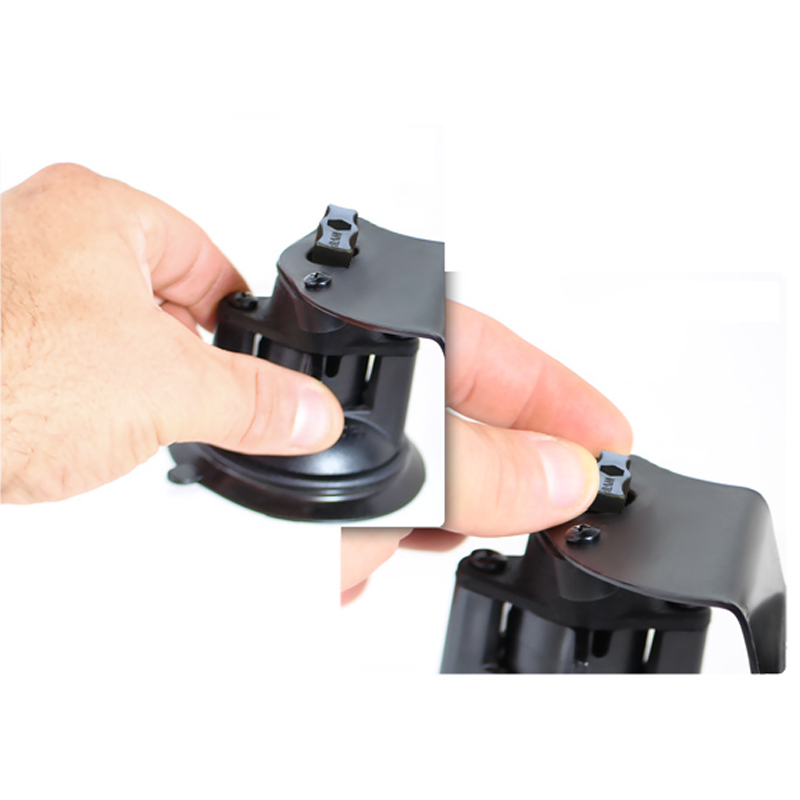 RAM-B-189B-PIV1U Twist-Lock Gelenk-Doppelsaugnapfbasis mit B-Kugel - für gebogene Flächen 5