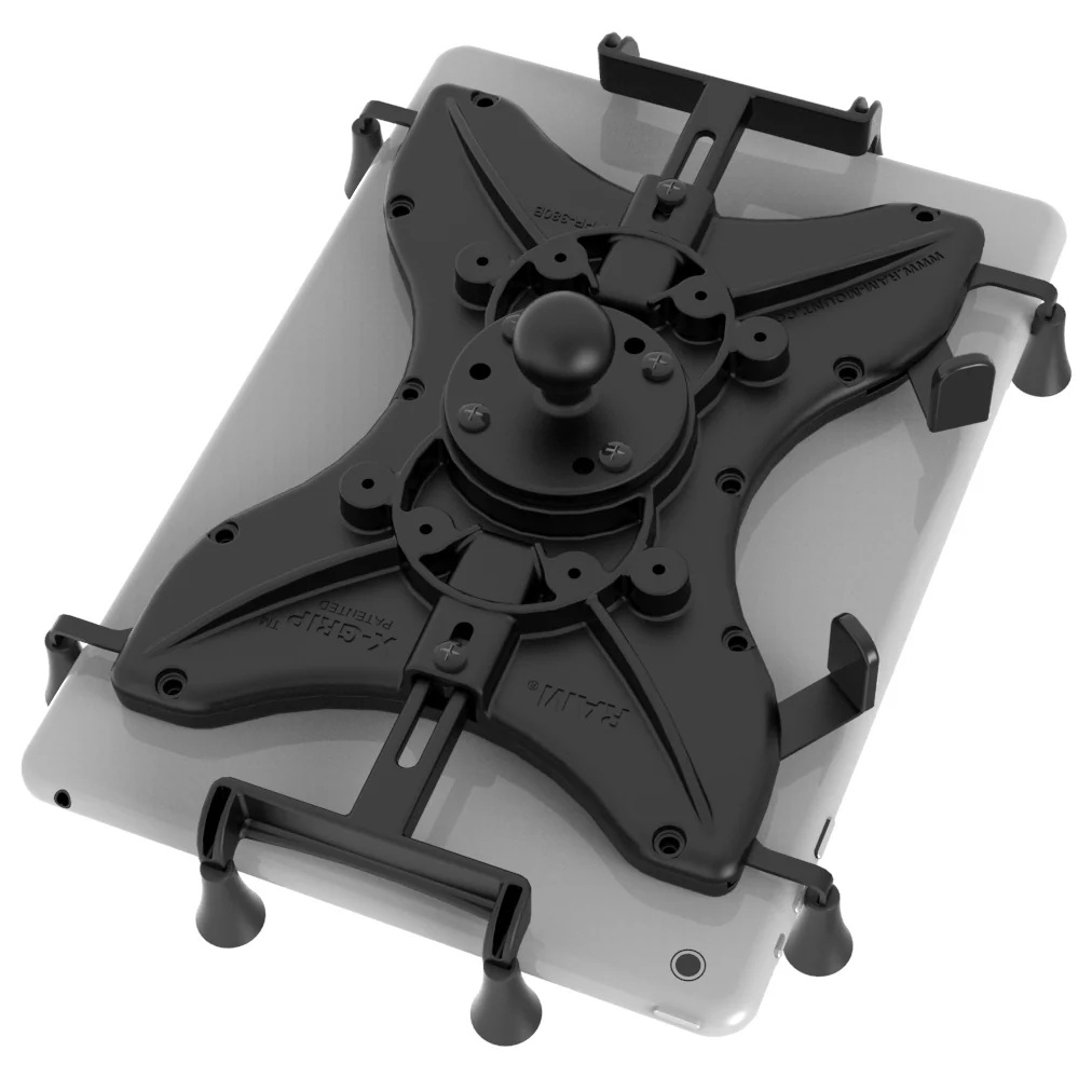 RAM-B-189-C-UN9U X-Grip-Halterset für 9-11" Tablets mit Doppelsaugnapfbasis, Socket Arm lang 7