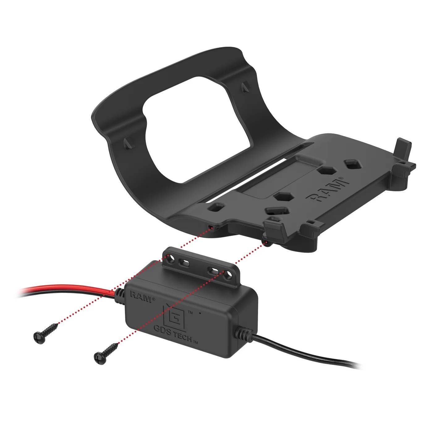 RAM-HOL-ZE31U Quick Release Druckerhalter für Zebra ZQ630 Series 6