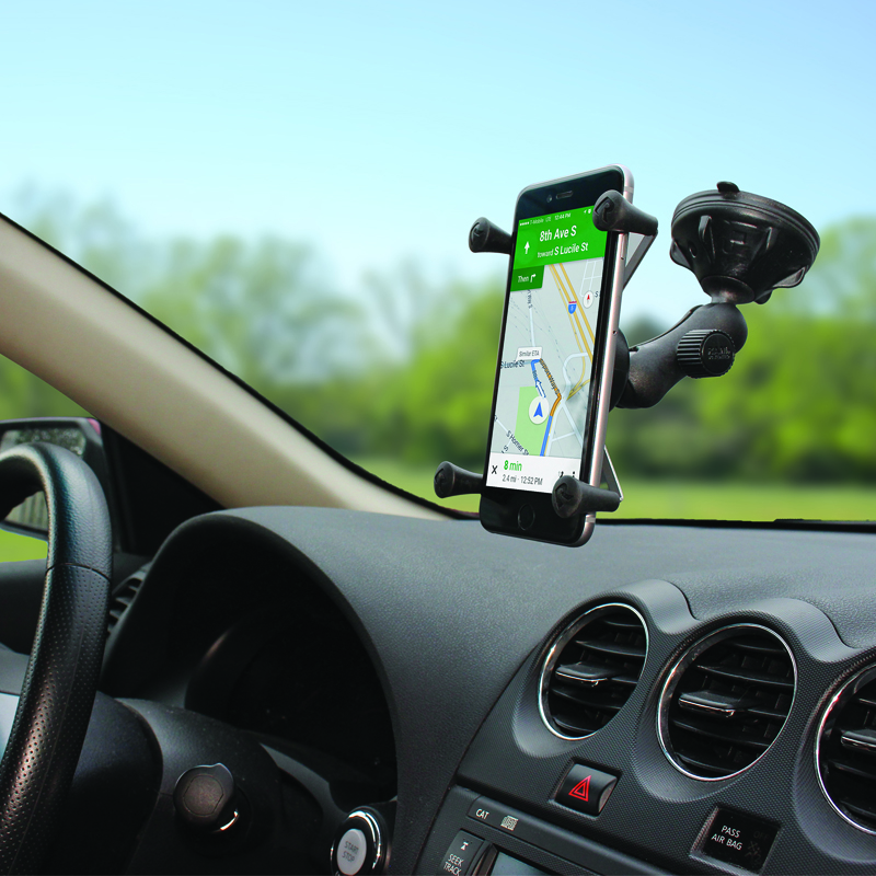 RAP-B-166-2-UN10U X-Grip Universalhalterung für große Smartphones mit Twist-Lock (klein) 4