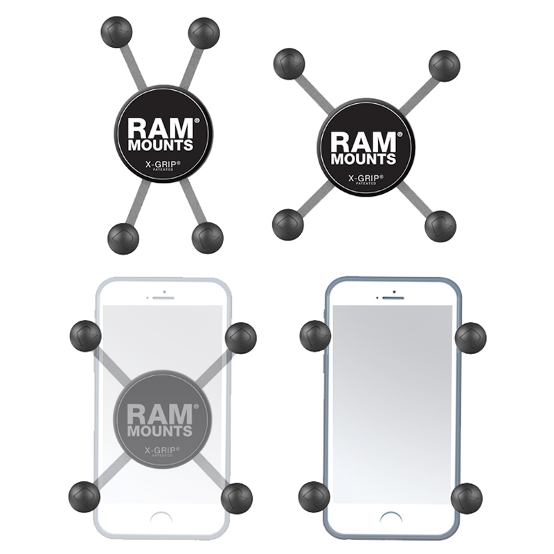 RAM-HOL-UN7BU Small X-Grip® Universalhalteklammer mit B-Kugel für Smartphones 3