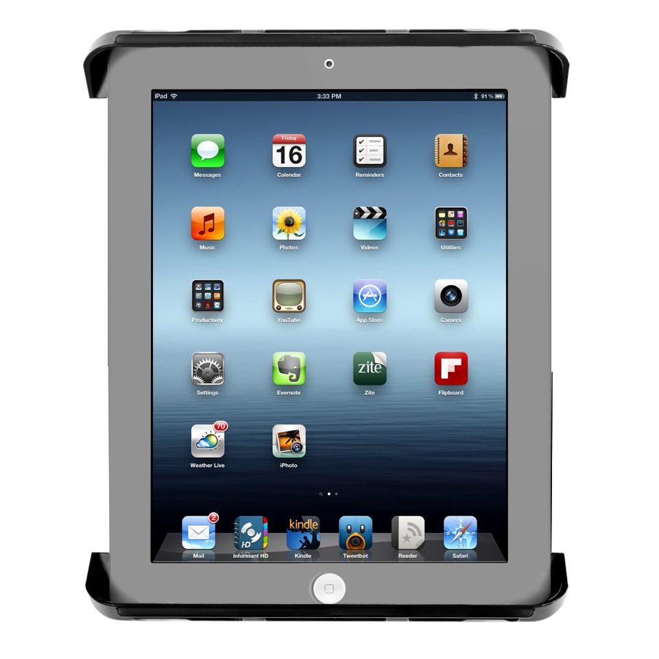 RAM-HOL-TAB3U Tab-Tite Halteschale für Apple iPad 10.9'' u.a. 2