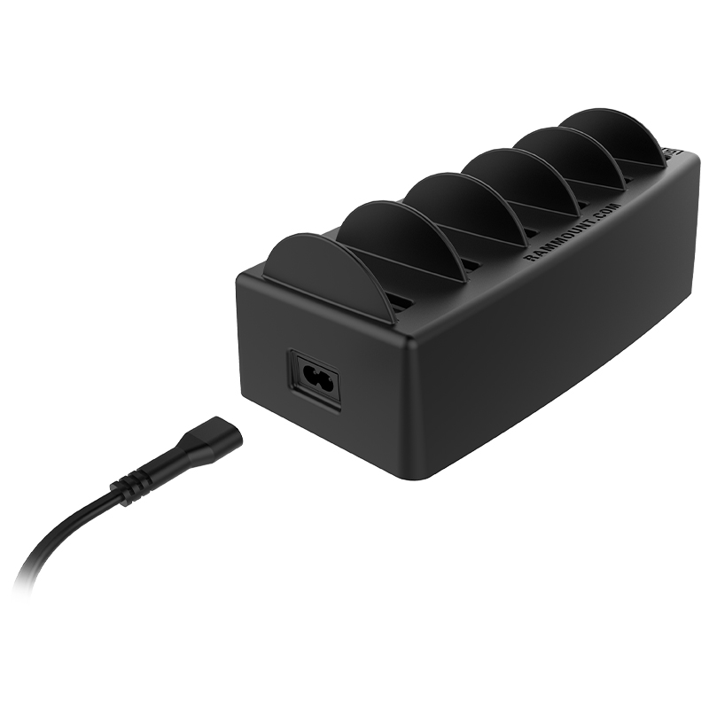 RAM-GDS-DOCK-6G1P-NGU GDS 6-fach Tisch-Ladestation für IntelliSkin Next Gen 3